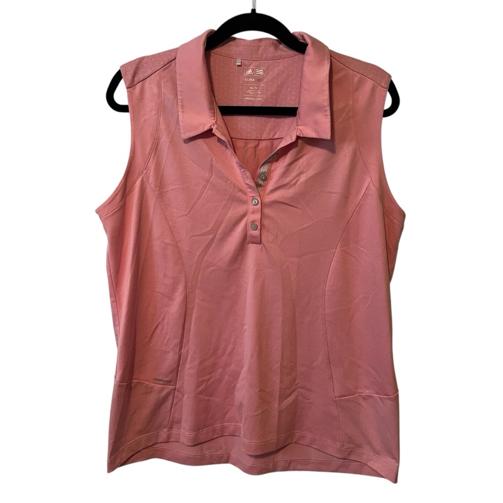 Adidas Golf Sleeveless Collared Golf Shirt
